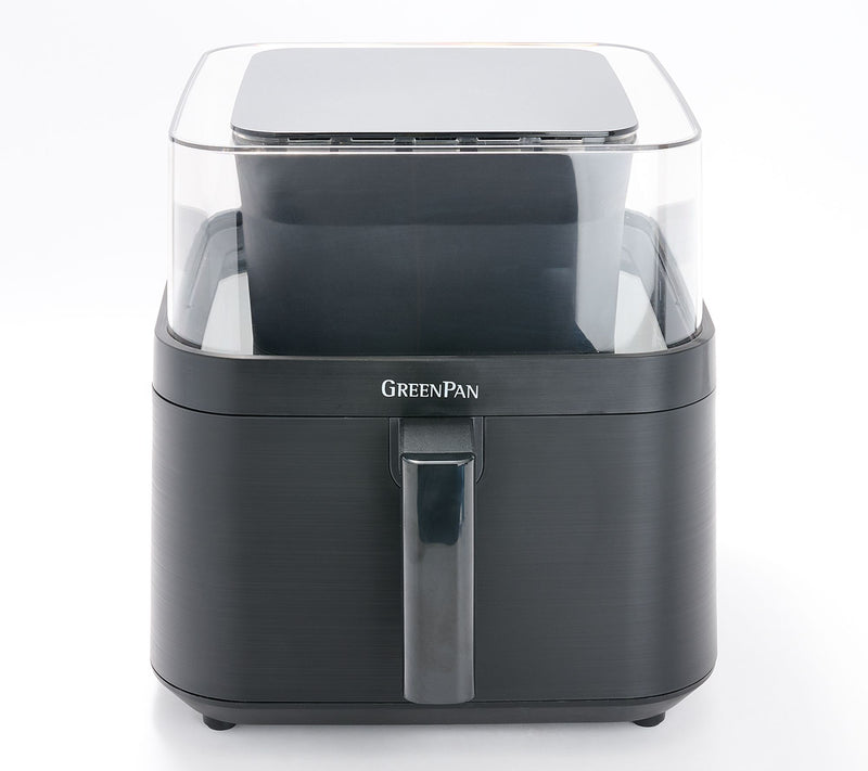 GreenPan 7Qt Ceramic Nonstick 360 Clear View Air Fryer — View 17