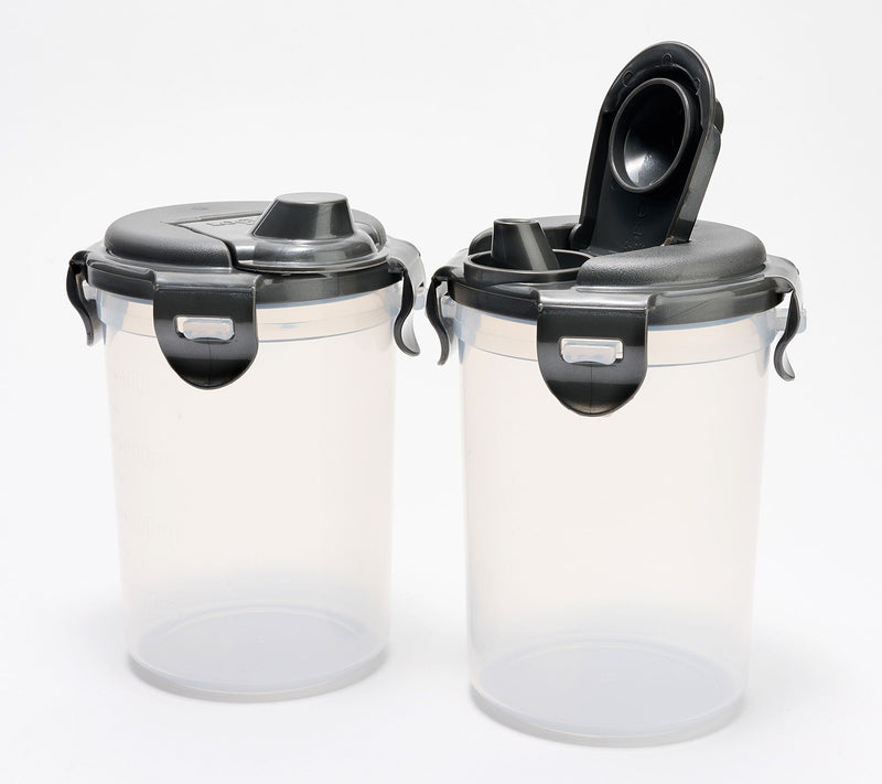LocknLock Set of (2) 2-Cup Sauce Bottles w/ Locking Lids — View 3