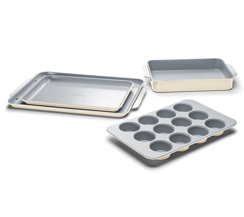 Caraway Home 5-Pc Nonstick Ceramic Bakeware Set — View 3