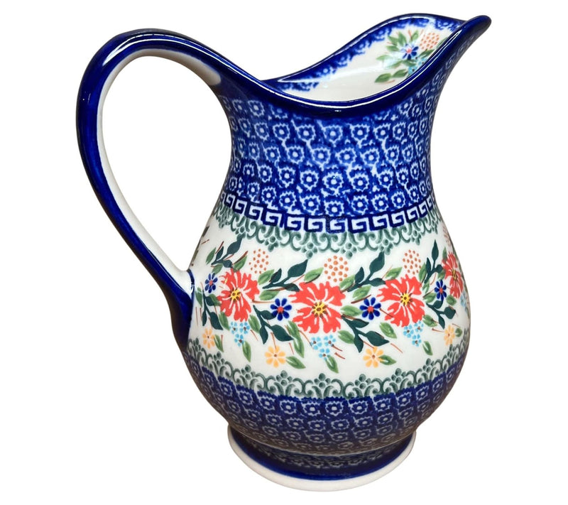 Lidia's Polish Pottery 1 Liter Pitcher — Main view