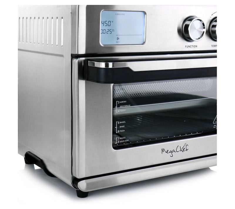 MegaChef Multifunction Air Fryer Toaster Oven w ith 21 Presets — View 5
