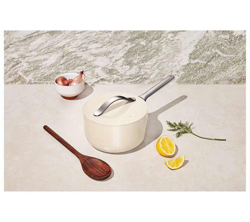 Caraway Home 3-qt Non-Stick Ceramic Sauce Pan — View 7