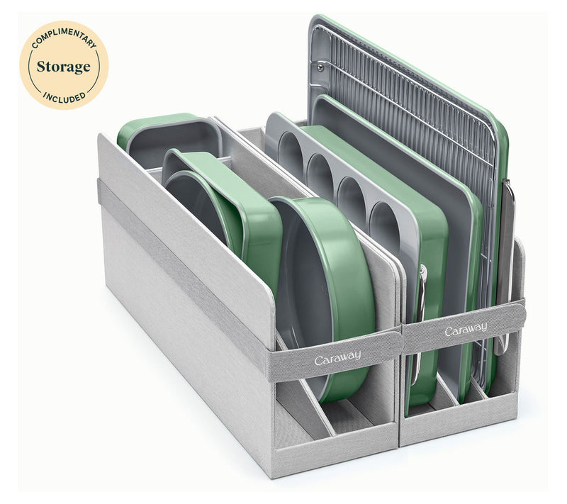 Caraway Home Non-Toxic Ceramic Non-Stick Mega B akeware Set — View 11