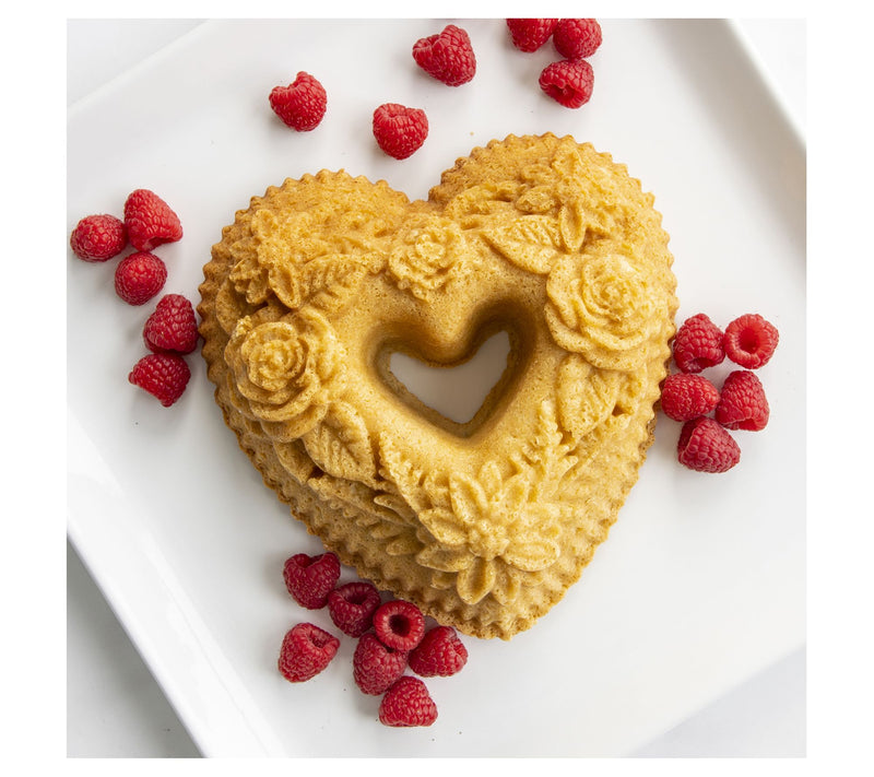 Nordic Ware Floral Heart Bouquet Pan — View 6