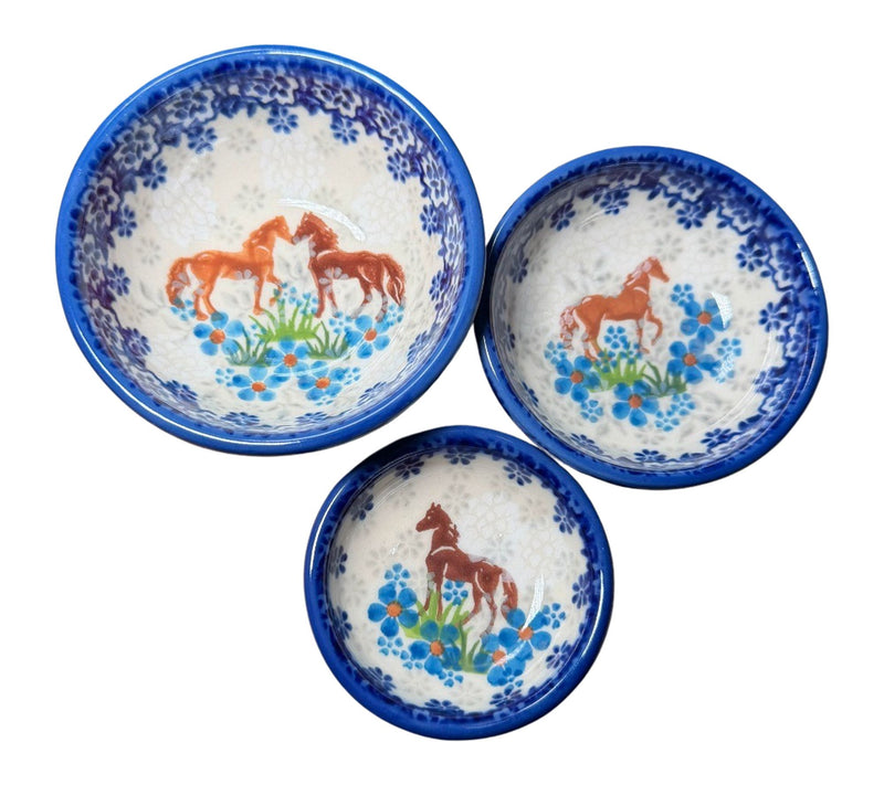 Lidia's Polish Pottery Mini Bowl Nesting Set — Main view
