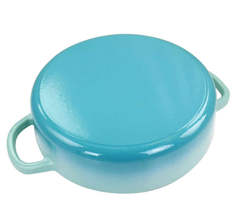 Crock-Pot Artisan 5 Quart Round Enameled Cast I ron Braiser Pa — View 8