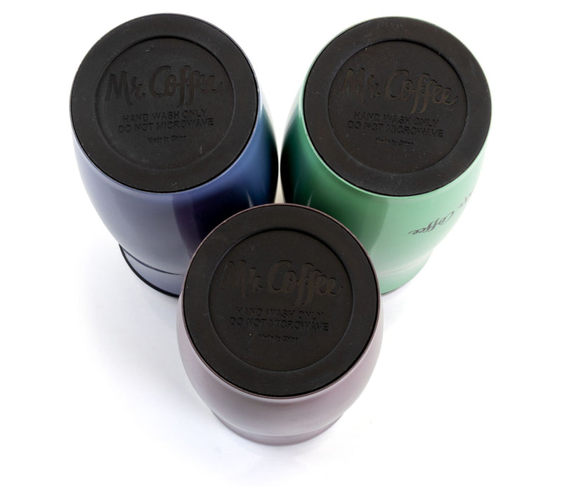 Mr. Coffee 12.5 Oz Stainless Steel Insulated Travel Mug Set — View 4