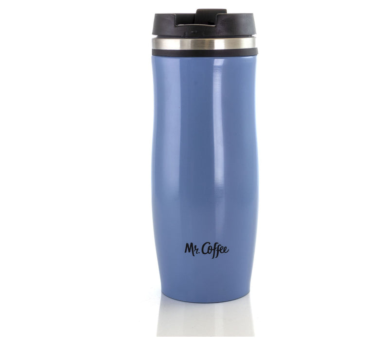 Mr. Coffee 12.5 Oz Stainless Steel Insulated Travel Mug Set — View 5