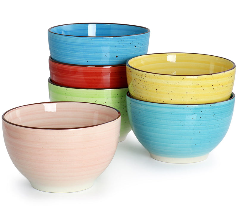 Elama Sebastian 24-Piece Double Bowl StonewareDinnerware Set — View 8