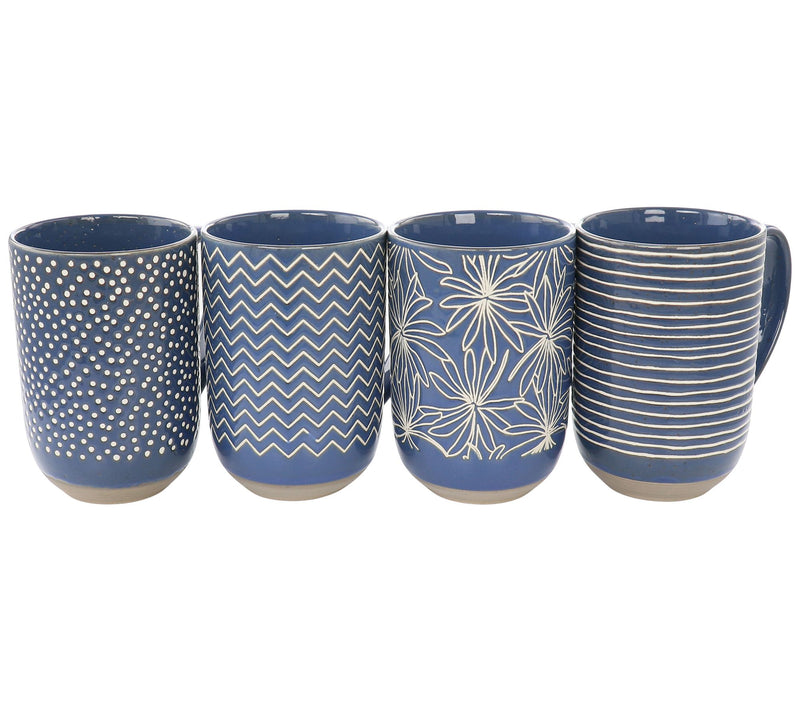 Laurie Gates Madrina 4 Piece 19 Ounce Assortedug Set — View 4