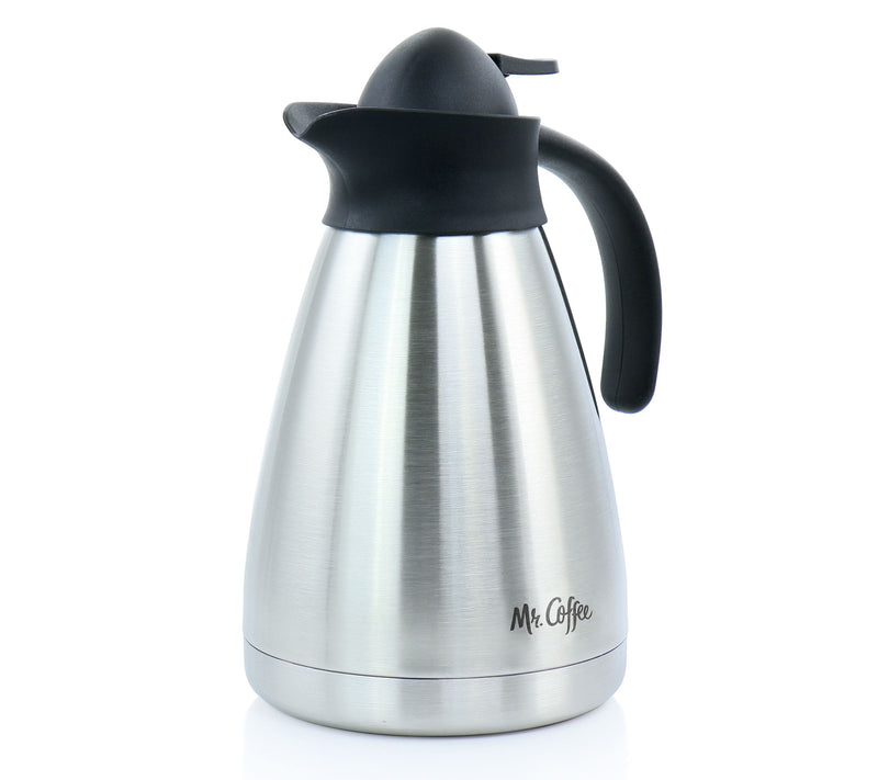 Mr. Coffee Olympia 1 Qt Insulated Stainless Steel Coffee Pot — View 3