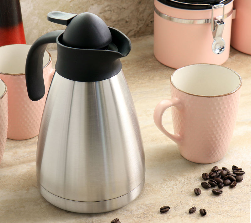 Mr. Coffee Olympia 1 Qt Insulated Stainless Steel Coffee Pot — View 8