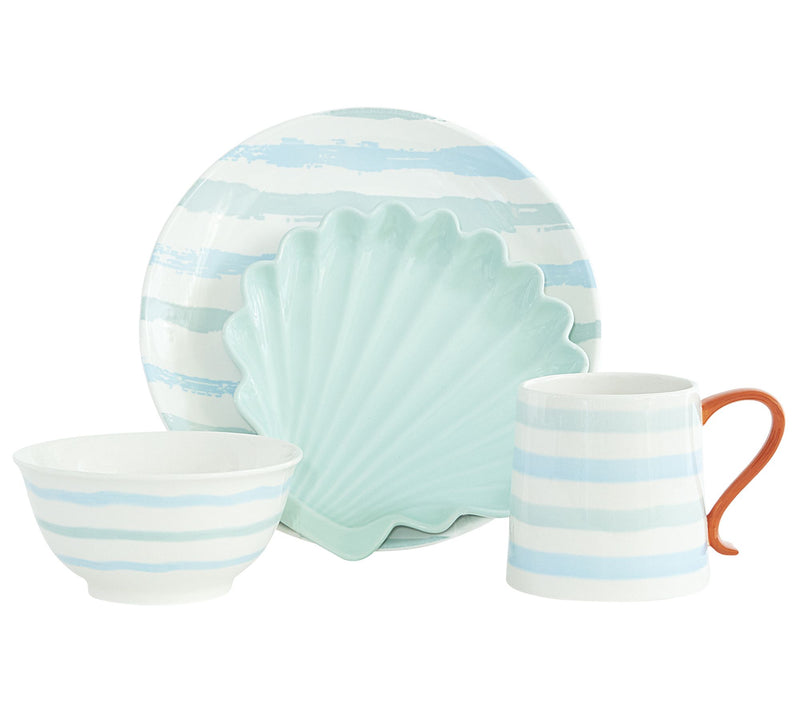 Baum Ocean Afternoon - 16pc Dinnerware Set — View 4