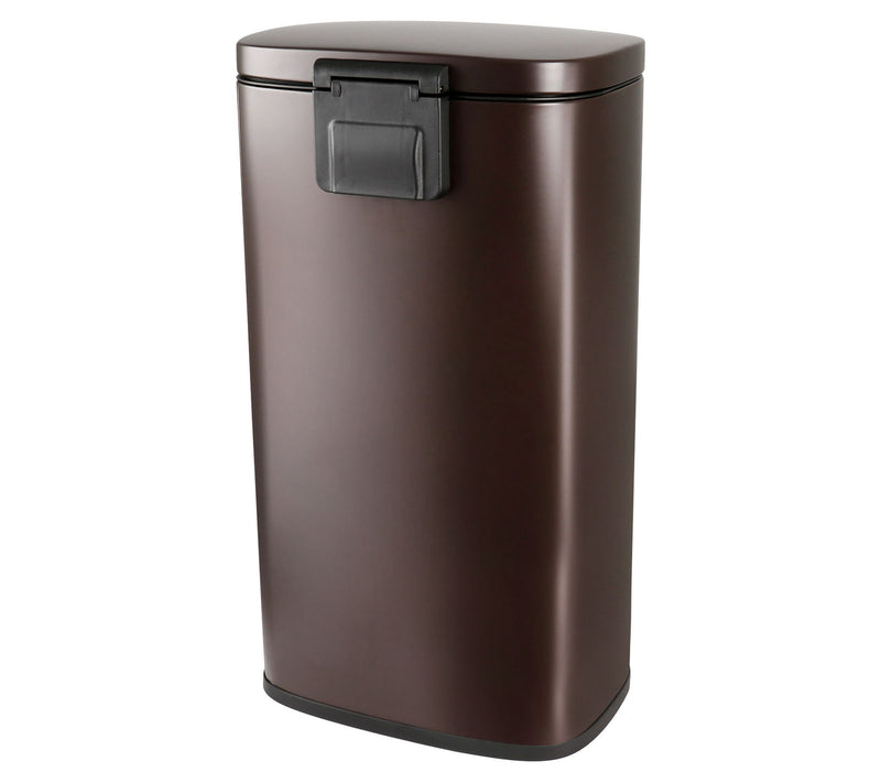 Elama 3 Piece 30 Liter and 5 Liter Step Trash Can Set — View 6