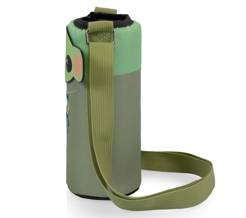 Mandalorian The Child Star Wars Bottle Cooler Tote with Bottle — View 6
