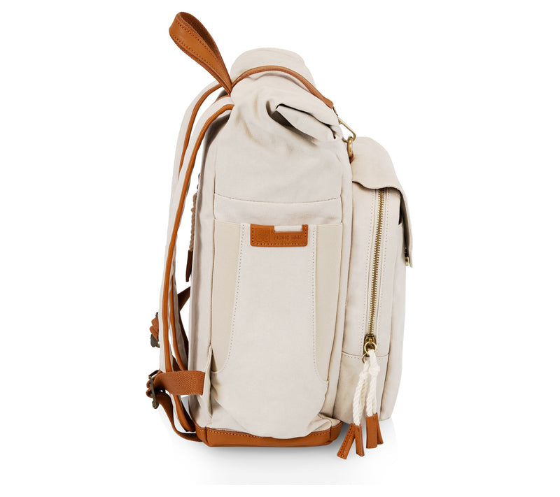 Picnic Time Roll Top Picnic Backpack Cooler — View 3
