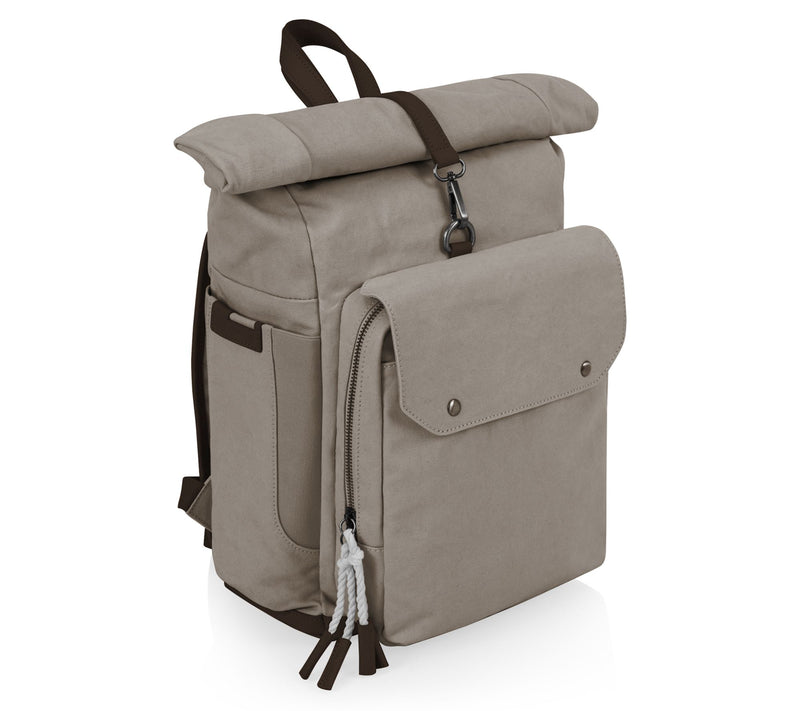 Picnic Time Roll Top Picnic Backpack Cooler — View 10