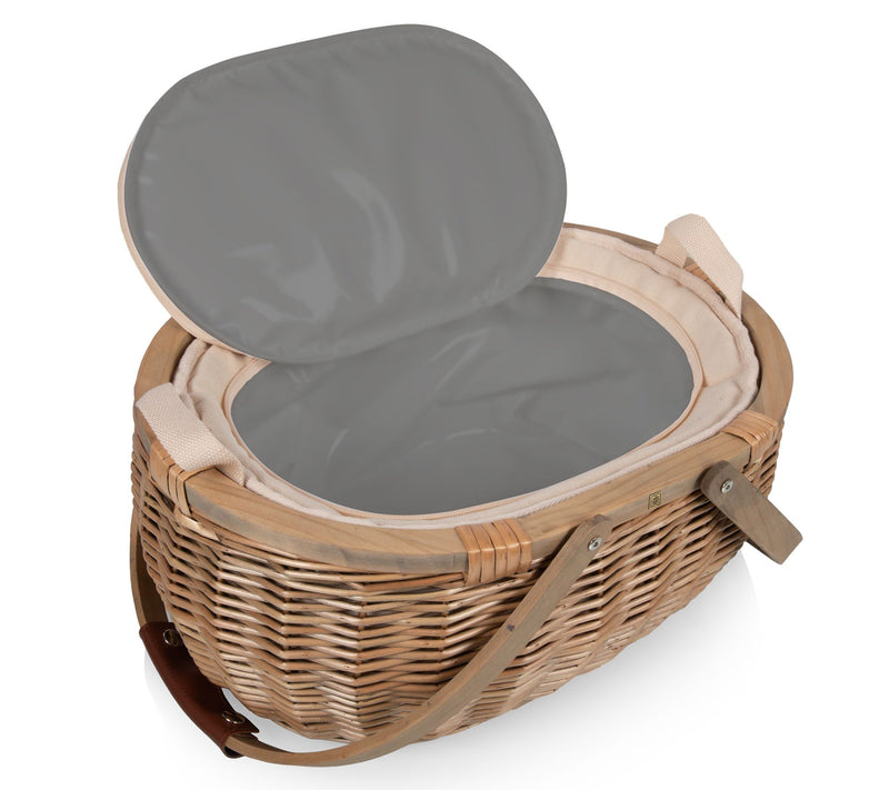 Picnic Time Sequoia Insulated Picnic Cooler Basket — View 7
