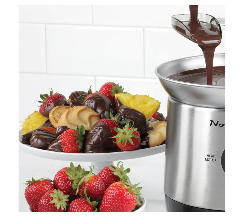 Nostalgia 2-Pound Stainless Steel Cascading Fon due Fountain — View 8