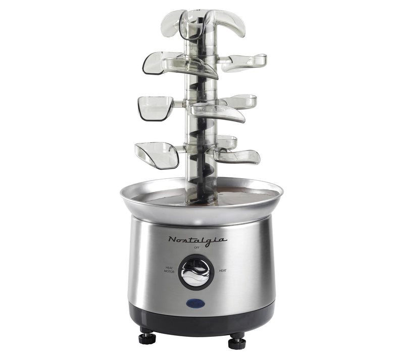 Nostalgia 2-Pound Stainless Steel Cascading Fon due Fountain — Main view