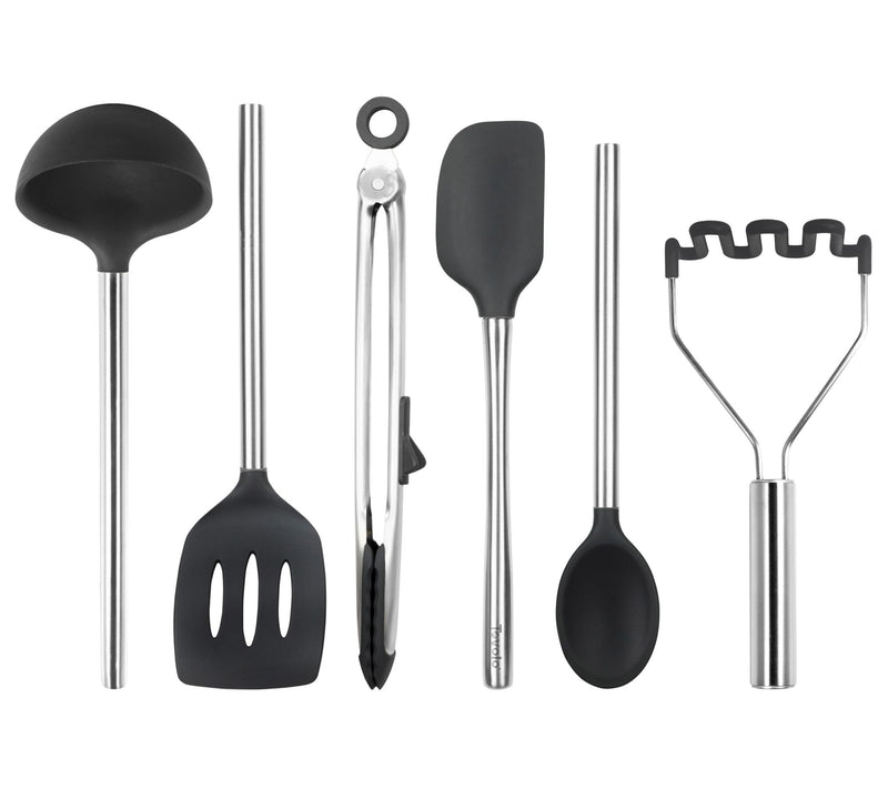 Tovolo Set of 6 Silicone Kitchen Utensils w/SS Handles — View 14