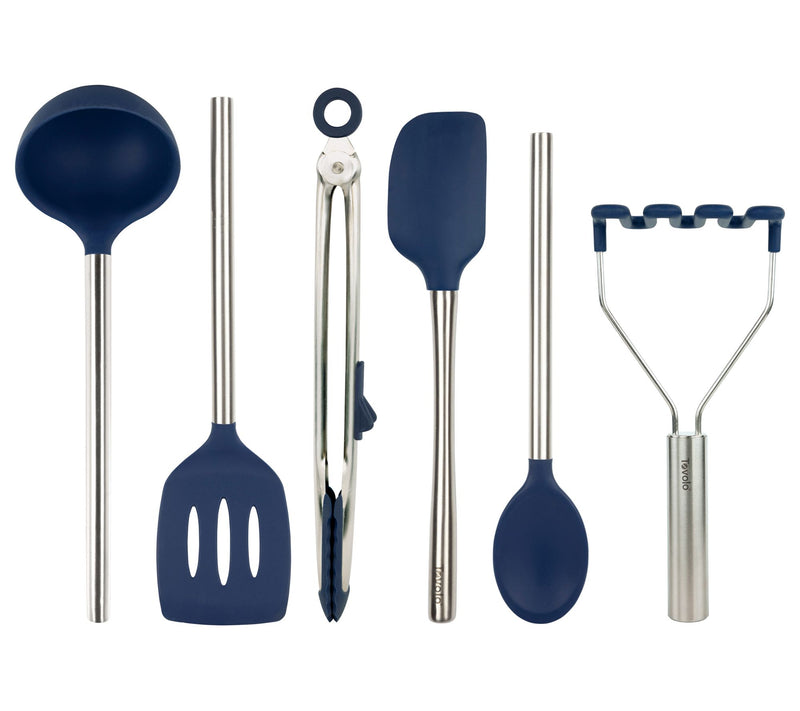 Tovolo Set of 6 Silicone Kitchen Utensils w/SS Handles — View 17