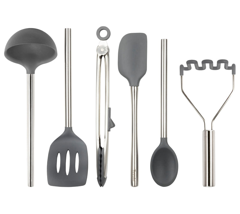 Tovolo Set of 6 Silicone Kitchen Utensils w/SS Handles — View 19
