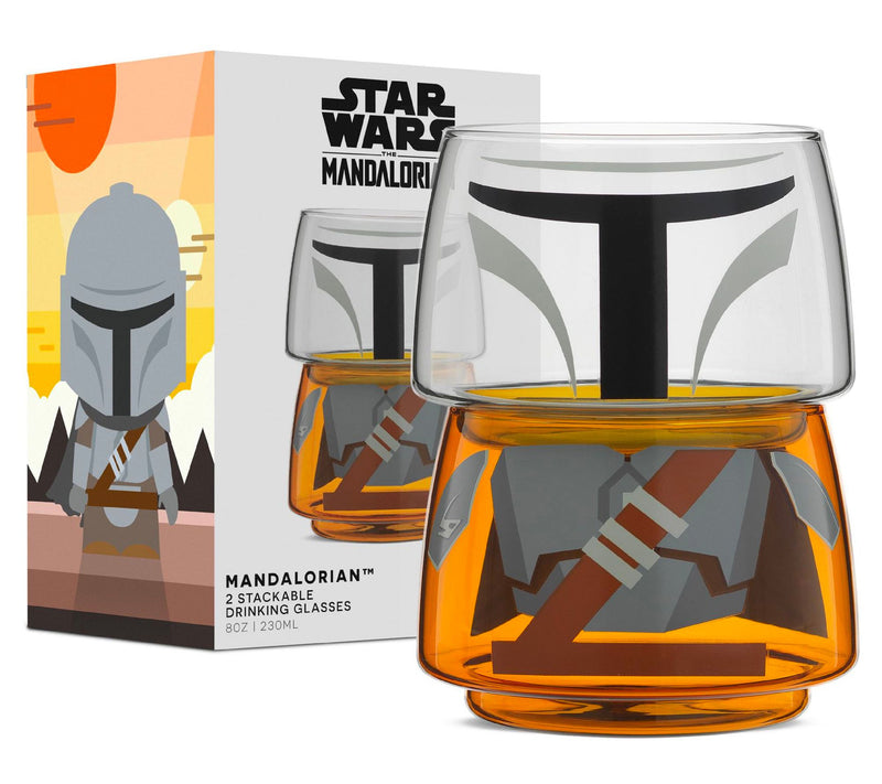 Star Wars Stackable Mandalorian Stackable Glasses - 8 oz — View 7