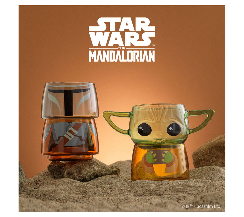 Star Wars Stackable Mandalorian Stackable Glasses - 8 oz — View 6