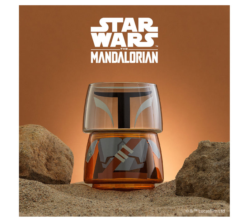 Star Wars Stackable Mandalorian Stackable Glasses - 8 oz — View 3