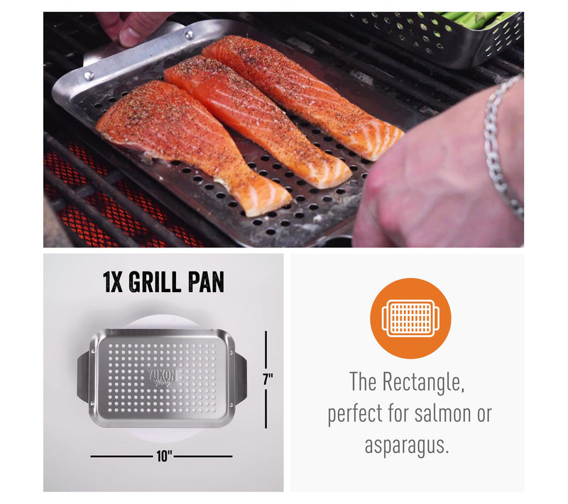Yukon Glory 3-Piece Mini Grill Basket Set — View 8