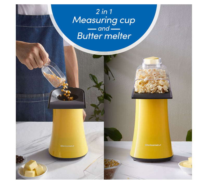 Elite Gourmet Fast Hot Air Popcorn Popper — View 5