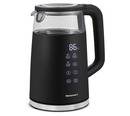 Elite Gourmet 1.7L Double Wall Cool Touch Electric Tea Kettle