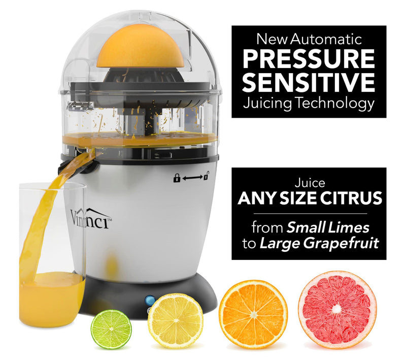 Vinci Housewares Hands-Free Electric Citrus Juicer — View 9