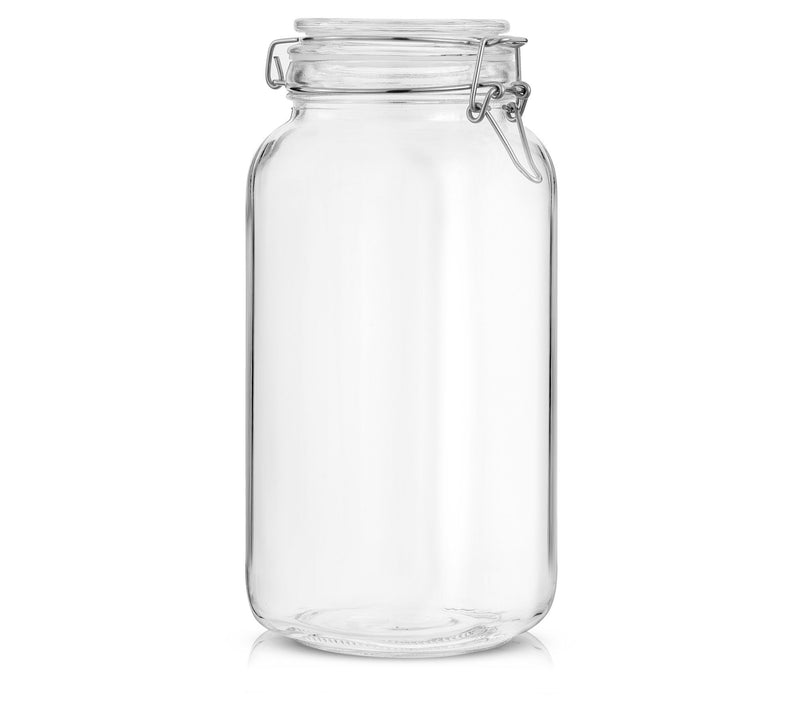 JoyJolt Glass Jars Storage Canister with Lids -78 oz — View 5