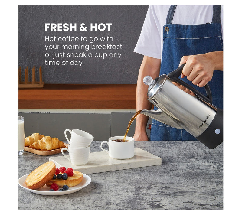 Elite Gourmet Electric 6-Cup Coffee Percolator — View 6