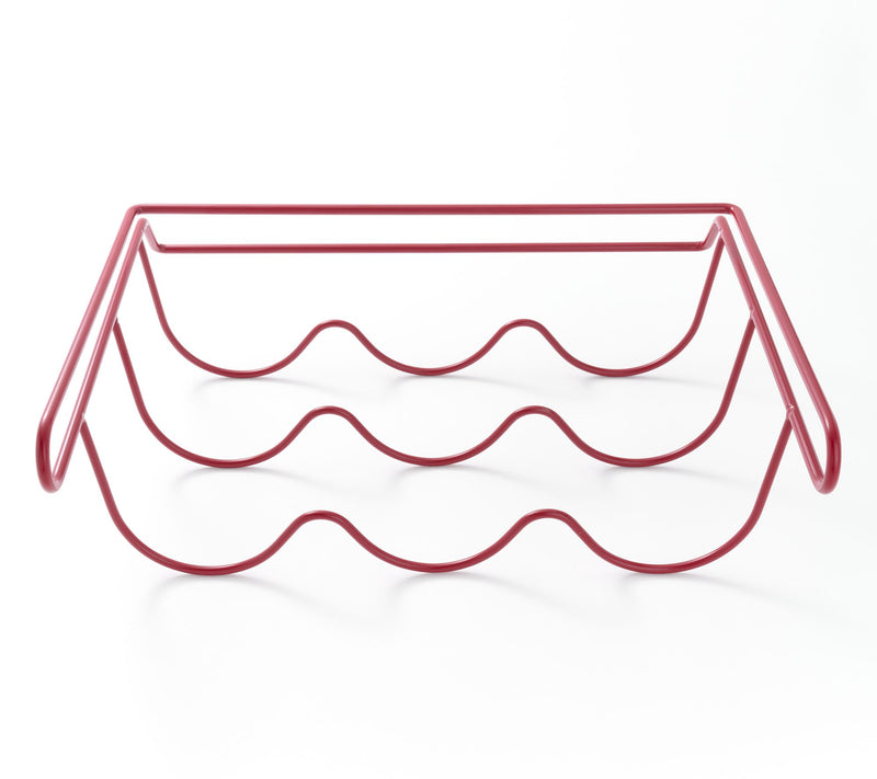 Cella Hanging 3-Bottle Wire Wine Rack — Main view