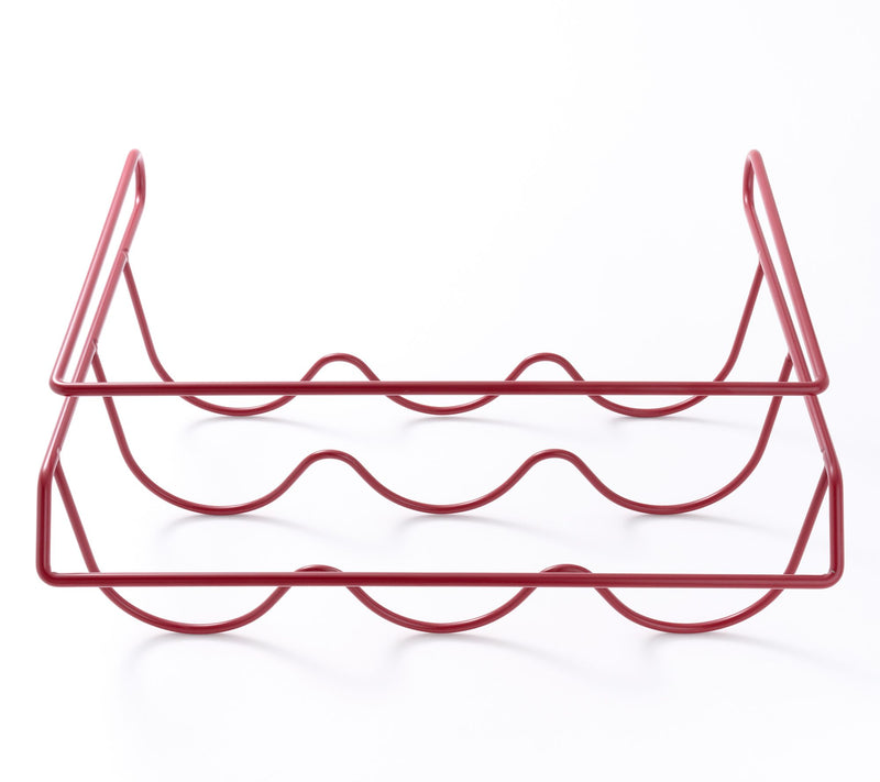 Cella Hanging 3-Bottle Wire Wine Rack — View 3