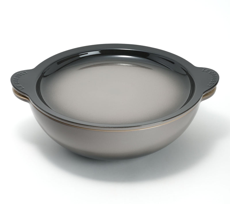 Le Creuset 4.9-qt Stoneware Multi-Use Bowl w/ Platter Lid — View 9