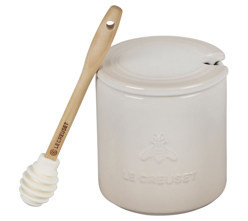 Le Creuset Signature 14 oz. Honey Pot with Dipp er — View 9