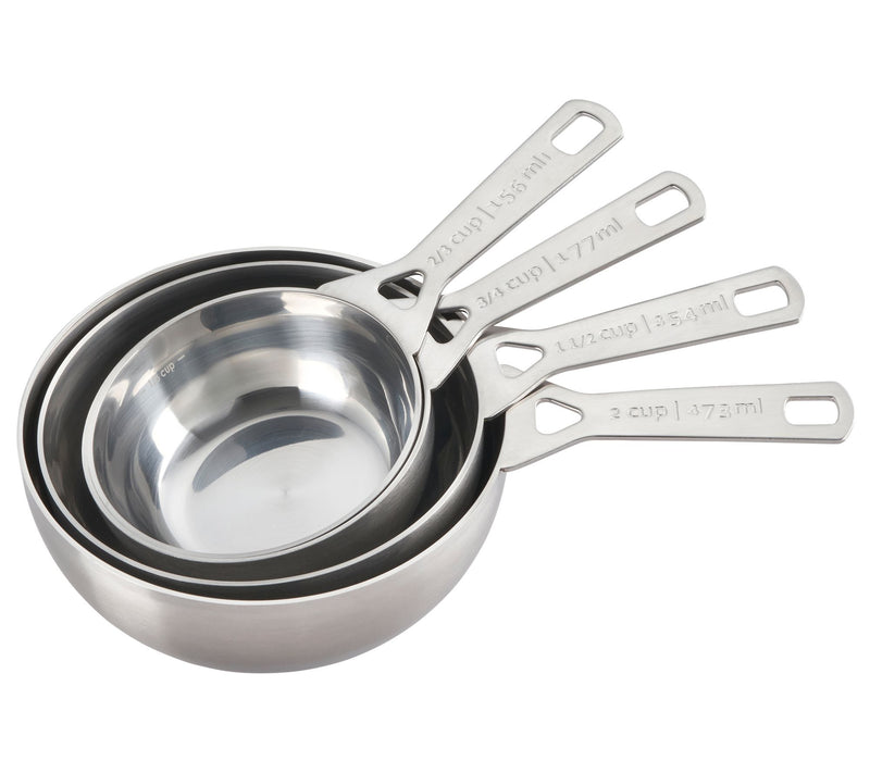 Le Creuset Stainless Steel Baking Measuring Cups Set of 4 — Main view