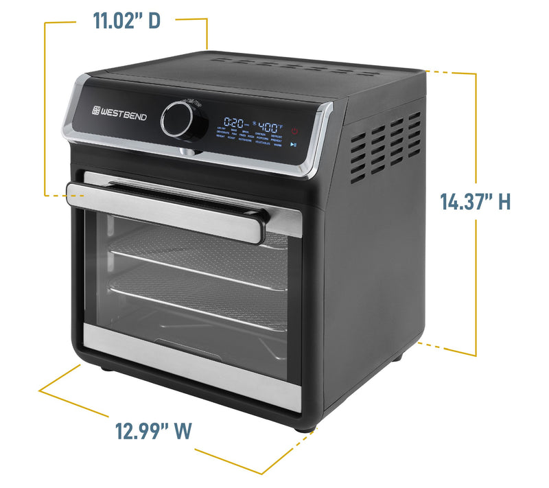 West Bend 15 QT Air Fryer Oven with 16 Presets — View 4