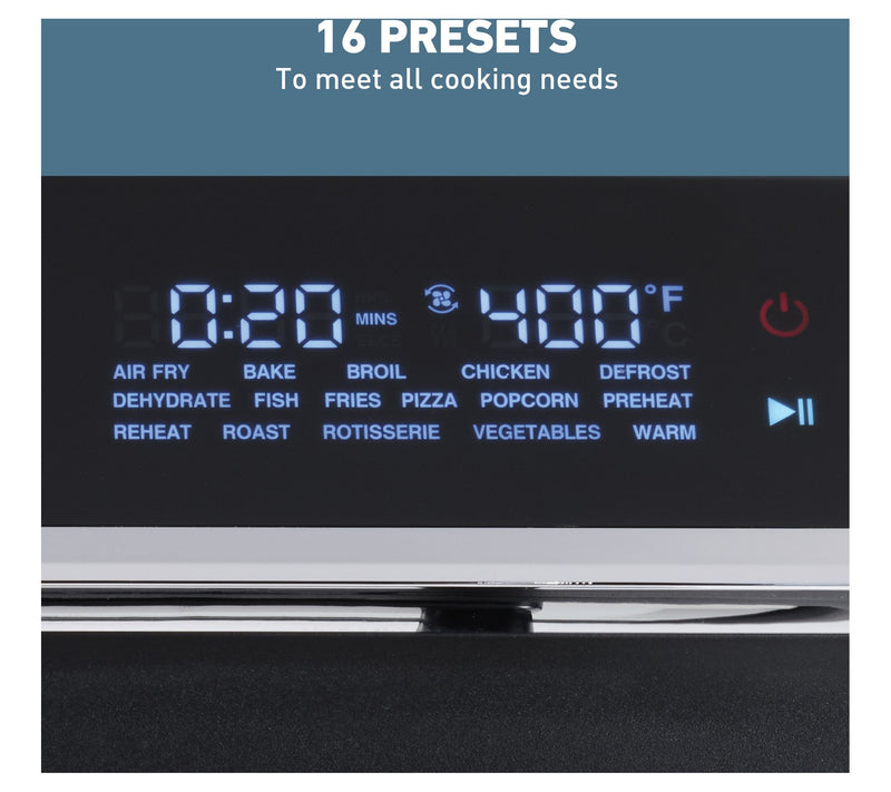 West Bend 15 QT Air Fryer Oven with 16 Presets — View 6