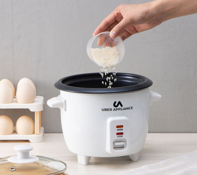 Uber Appliances 6 Cup Rapid Rice Cooker w/ KeepWarm Function — View 9