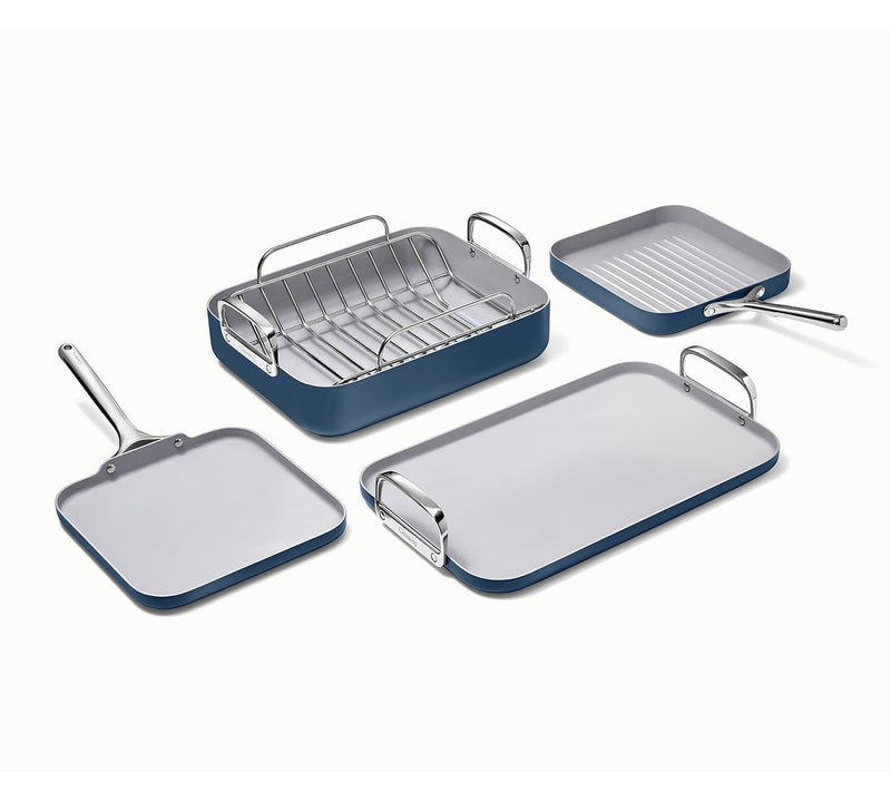 Caraway Home 5pc Square Cookware Set — View 2