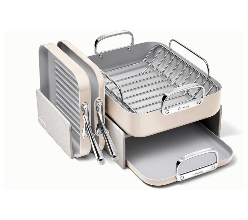 Caraway Home 5pc Square Cookware Set — View 9