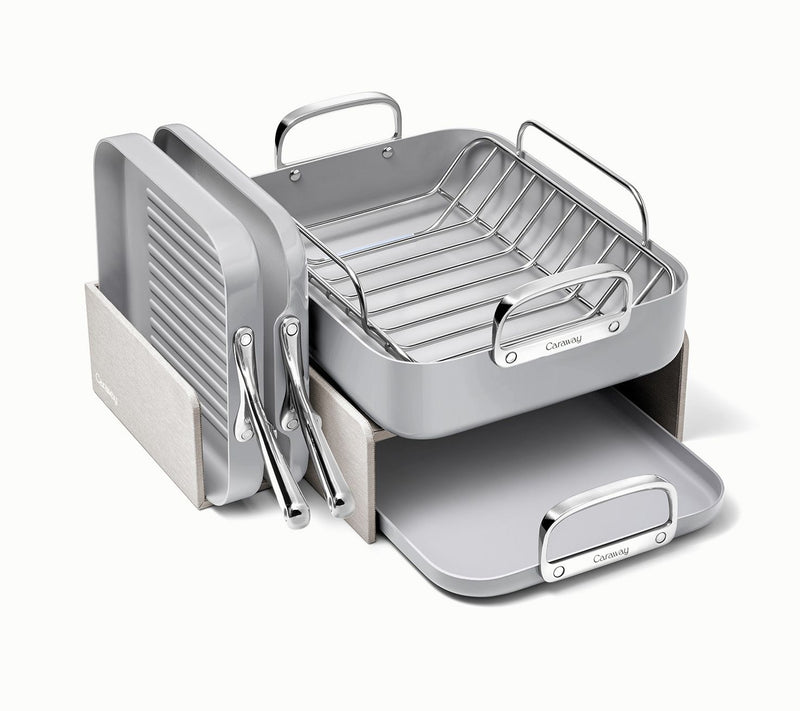 Caraway Home 5pc Square Cookware Set — View 12