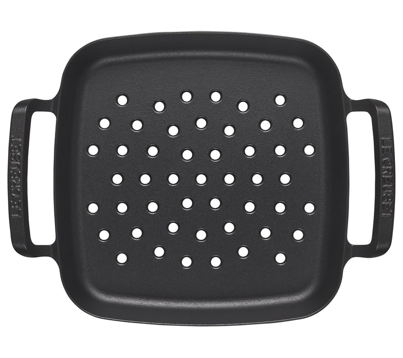 Le Creuset Alpine Outdoor 12" Square Grill Bask et — View 2