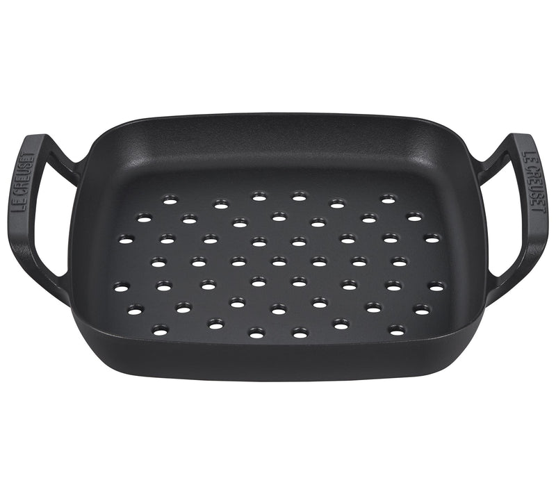 Le Creuset Alpine Outdoor 12" Square Grill Bask et — View 5
