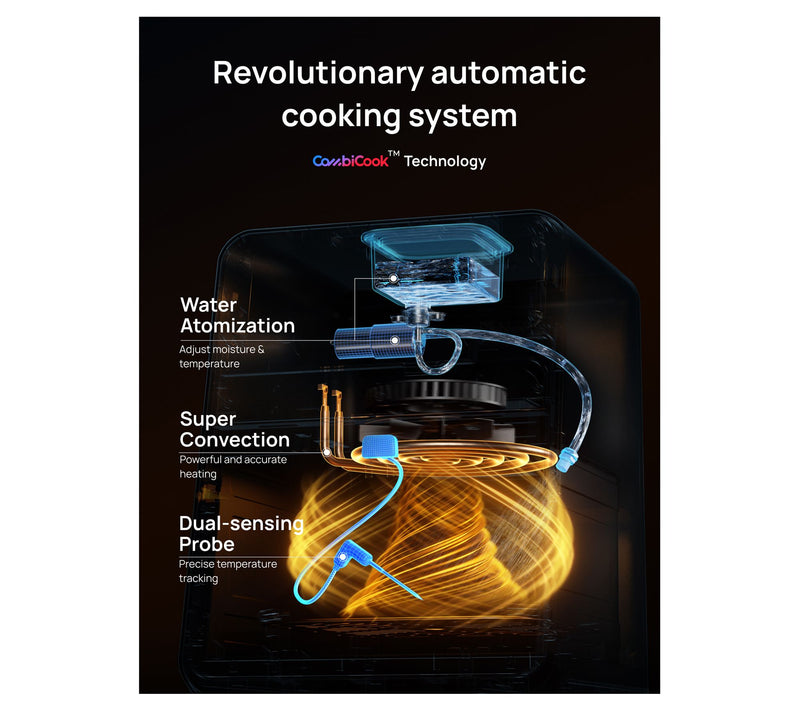 Dreo ChefMaker Combi Fryer, 6-qt Smart Air Fryer Oven — View 11